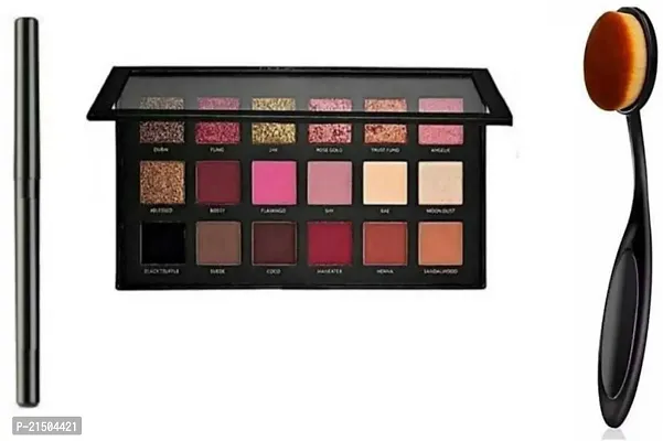 Lorshel Kajal  Eye shadow Palette  Professional Brush