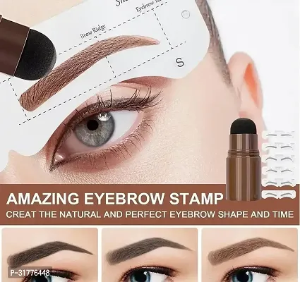 Eyebrow Stamper Colors One Step Brow Stamp Stencil Kit 10g-thumb0