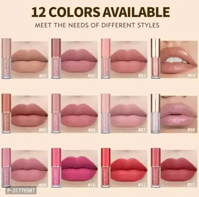 Stylish Matte Lipsticks Combo Pack Of 12-thumb0