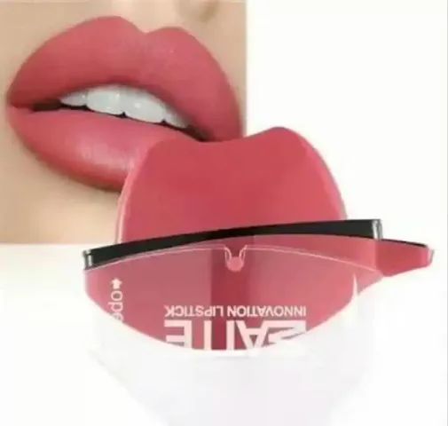 Wiffy Lipstick Lip Shape Easy To Color Moisturizing No Bleaching Lipsticks??(PINK ,10 g)