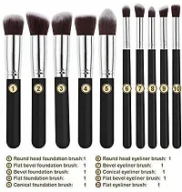 10 Pc Brush set With 18 Shades of Naughty Eye shadow-thumb2