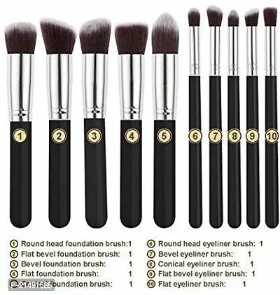 10 Pc Brush set With 18 Shades of Naughty Eye shadow-thumb3