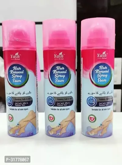 Hair Removal Foam Spray Pack Of 3