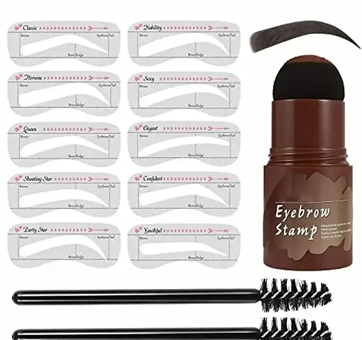 Groovs Eyebrow Stamp Stencil Kit