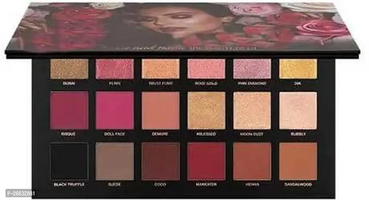 Stylish Rose Goldd Edition Eyshadow Palette With Mascara With Eyeliner With Eyebrow Pencil 4 Items-thumb2