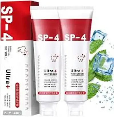 Sp-4 Toothpaste, Brightening And Stain Removing Toothpaste, Sp-4 Probiotic Whitening Toothpaste,Teeth Whitener Toothpaste, Natural Tooth Whitener - (Pack Of 2)