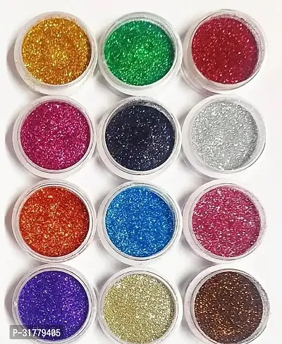 Classic Eyeshadow Shimmer Pack Of 12 Glittery Colors