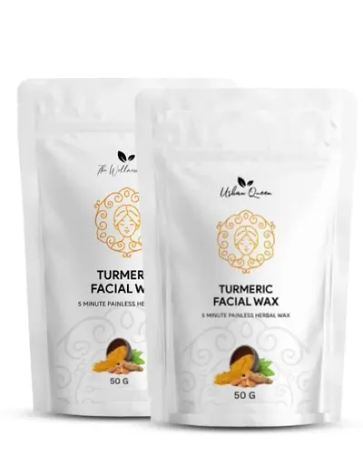 Herbal Turmeric Facial Wax Powder Pack Of 2