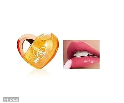 Heart Shaped Lipstick With Lip Loss Glossy Finish Pack Of 3-thumb2