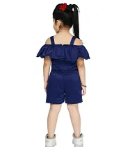 Stylish Fancy Cotton Basic Jumpsuit For Girls-thumb3