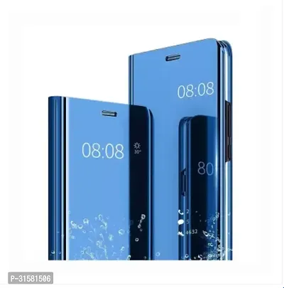 Flip Cover for Samsung Galaxy M01 Blue Dual Protection Pack of 1-thumb0