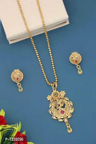 BEATIFUL GOLD PLATED JEWELLRY SET