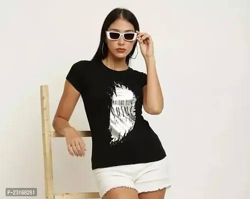 solid tees for women