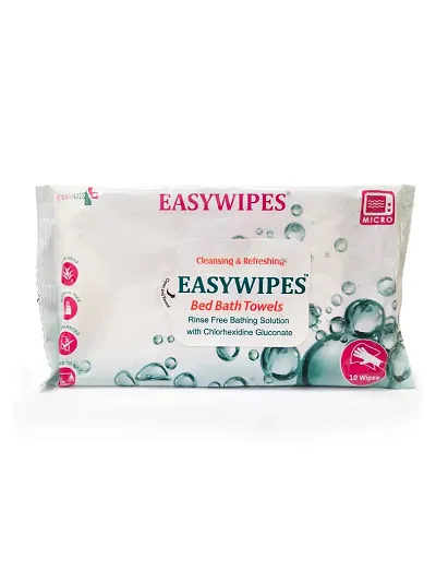 EASYWIPES BATH TOWELS /PACK OF ONE