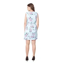 Woman Floral Printed A-Line Dress-thumb2