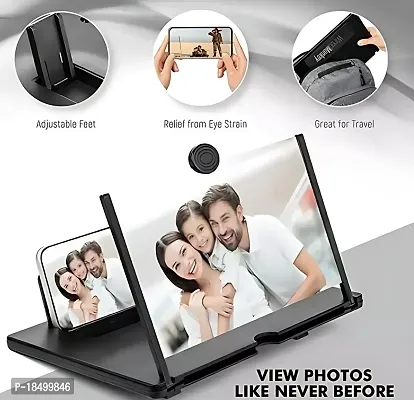 Screen Expanders  Screen Magnifier Amplifier,3D HD New Phone Holder for All Smartphones , Eyes Protection Enlarged Expanders for All Latest Smartphones-thumb4