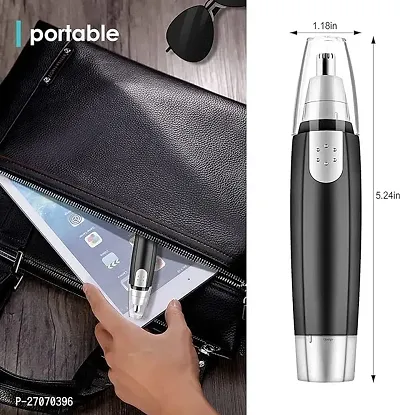 Painless Electric Nose and Ear Hair Trimmer Eyebrow Clipper-thumb3