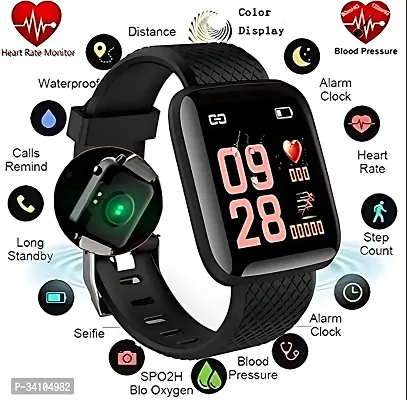 Stylish Bluetooth Health Tracker Smart Watch-thumb4