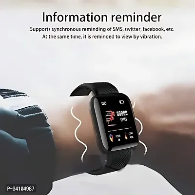 Stylish Bluetooth Health Tracker Smart Watch-thumb3