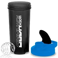 Stainless Steel Gym Shaker Bottle With Protein Funnel Mixer Ball 700 ml Pack Of 1-thumb4