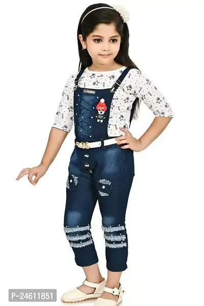 Modern Denim Jumpsuits For Girls-thumb3