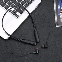 Modern Bluetooth Wireless Neckband With Microphone-thumb4