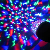NEEteck 360 Degree LED Crystal Rotating Bulb Magic Disco LED Light,LED Rotating Bulb Light Lamp for Party/Home/Diwali Decoration-thumb2