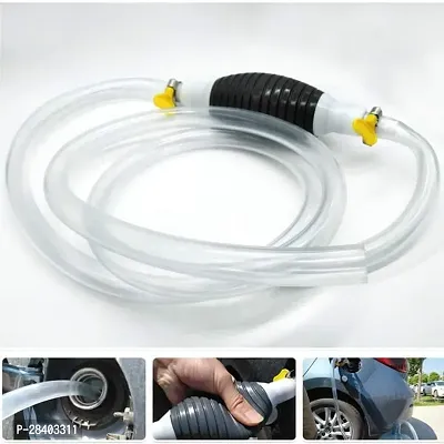 Fuel, Oil Transfer Pump and 2 meter Pipe With 2 Clam Magnetic Aquarium Cleaner-thumb0