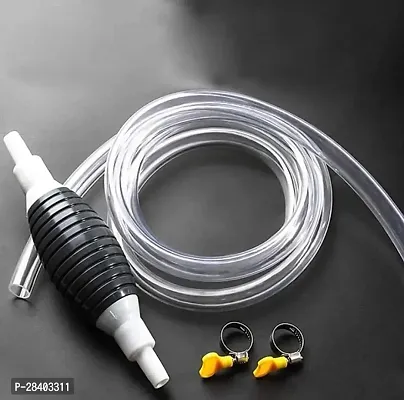 Fuel, Oil Transfer Pump and 2 meter Pipe With 2 Clam Magnetic Aquarium Cleaner-thumb3