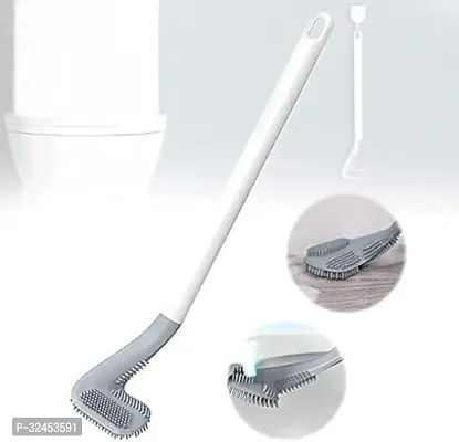 Useful Silicon Toilet Cleaning Brush-thumb0