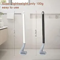 Useful Silicon Toilet Cleaning Brush-thumb2