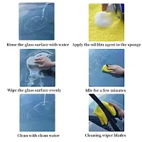 Automotive Glass Scraper Easy Remove Stubborn Oil Film Foam Cleaner, 450ml-thumb3