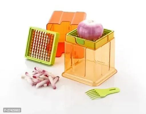 Potato Chipper Vegetable Finger Chips Cutter Dicer, Chopper French Fries Make Plastic-thumb0