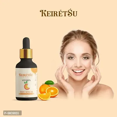 KEIRETSU Vitamin C Face Serum for Glowing  Brightening Skin, Protect Against Sun Damagenbsp;nbsp;(30 ml)