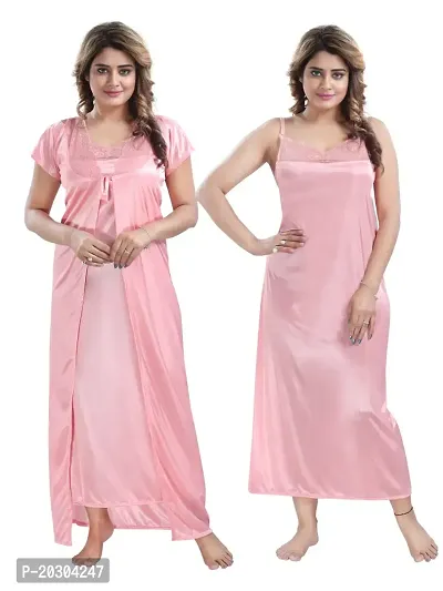 Buy Stylish Satin Nighty For Women Pack Of 2 Online In India At Discounted  Prices