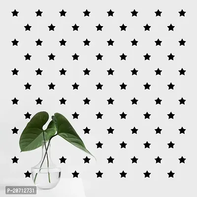 Black 58 cm Star Black Stickers for Wall Stickers Wall Stickers for Hall Bedroom Kids Room Kids Room Large Size Wall Stickers Self Adhesive