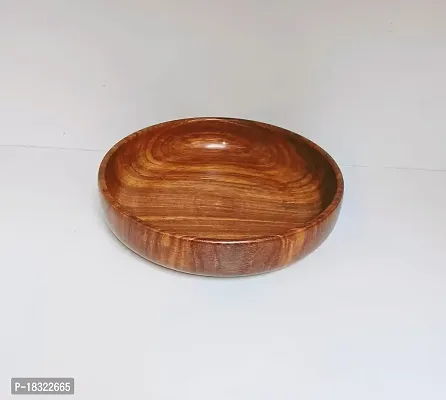 Anaya Afroz Sheesham Wood Classic Elegant Bowl, Multipurpose for Serving, Home  Kitchen Handcrafted Pack of 1-thumb3