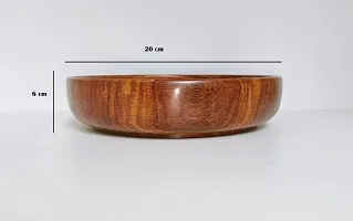 Anaya Afroz Sheesham Wood Classic Elegant Bowl, Multipurpose for Serving, Home  Kitchen Handcrafted Pack of 1-thumb4