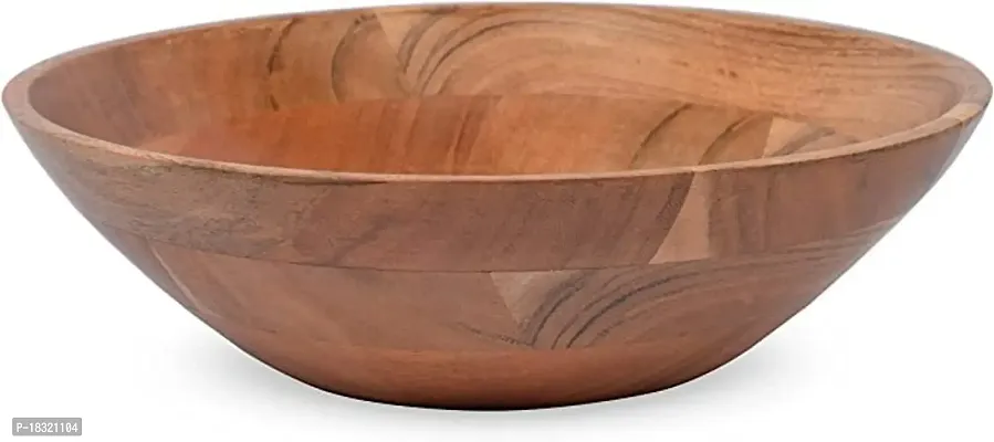 Anaya Afroz Sheesham Wood Serving Bowl Simple  Elegant, Wooden Small Serving Bowl , Multipurpose Bowl for Serving, Home  kithcen D?cor Handcrafted Gift Items - Brown-thumb5