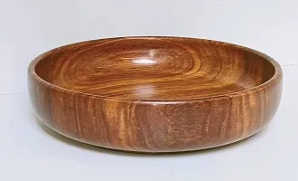 Anaya Afroz Sheesham Wood Classic Elegant Bowl, Multipurpose for Serving, Home  Kitchen Handcrafted Pack of 1-thumb3