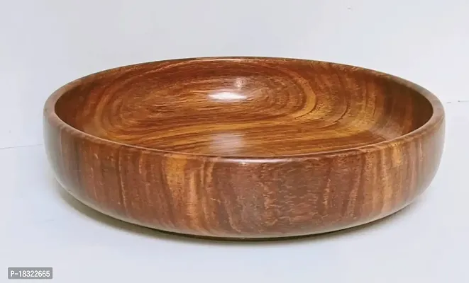 Anaya Afroz Sheesham Wood Classic Elegant Bowl, Multipurpose for Serving, Home  Kitchen Handcrafted Pack of 1-thumb4