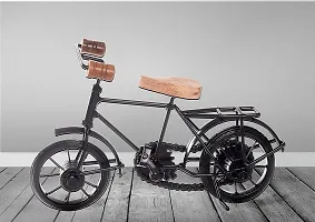 Wooden  Wrought  Iron Cycle showpiece Child Toy's-thumb1