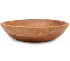 ANAYA AFROZ Wooden Handmade Beautiful Bowl Pack of 1 Serving Bowl-thumb1