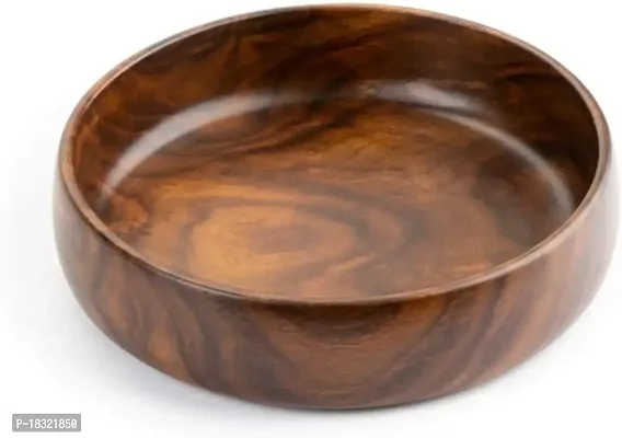 Anaya Afroz Sheesham Wood Classic Elegant Bowl, Multipurpose for Serving, Home  Kitchen Handcrafted-thumb3