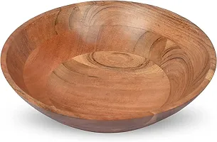 Anaya Afroz Anaya Afroz Sheesham Wood Serving Bowl Simple  Elegant, Wooden Small Serving Bowl , Multipurpose Bowl for Serving, Home  Kitchen D?cor Handcrafted Gift Items-thumb4