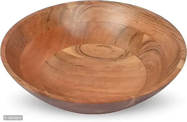 Anaya Afroz Anaya Afroz Sheesham Wood Serving Bowl Simple  Elegant, Wooden Small Serving Bowl , Multipurpose Bowl for Serving, Home  Kitchen D?cor Handcrafted Gift Items-thumb5