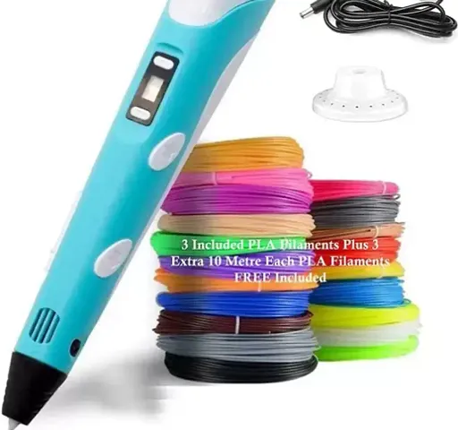 3D Pen for Kids| 3D Pen with 3 * 1.75MM PLA Filaments 10m Each| 3D Printing Pen | 3D Pen Set with PLA Filament Included - Ready to Create