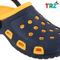 TRZ Men's Comfortable Clogs (Yellow-NBLUE, Numeric_7)-thumb3