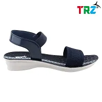 TRZ WOMENS COMFORTABLE SANDAL(Color- NBLUE, Size- 6)-thumb4