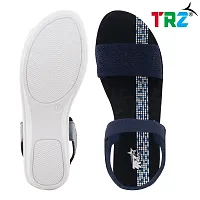 TRZ WOMENS COMFORTABLE SANDAL(Color- NBLUE, Size- 6)-thumb1